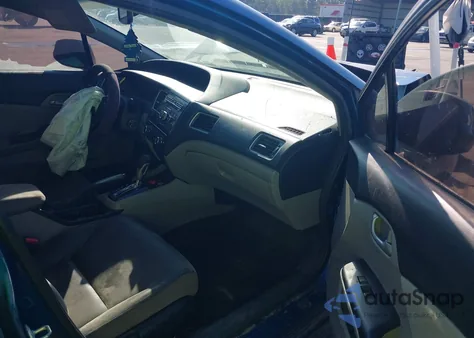 2013 Honda Civic Lx z USA, uszkodzony, nr VIN 2HGFB2F57DH505801